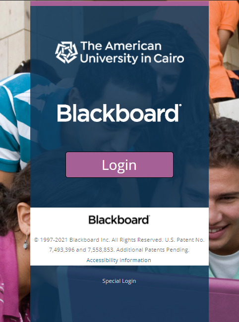 Blackboard login