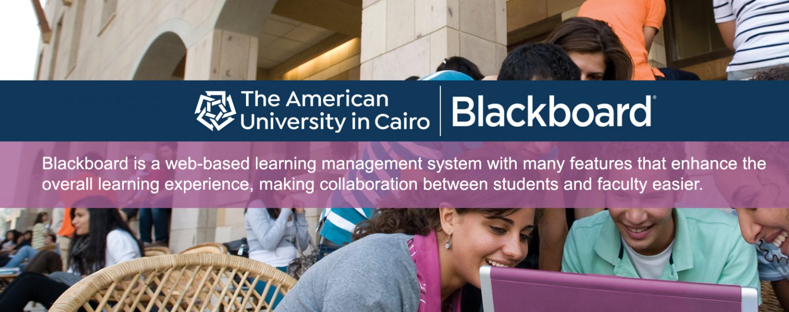Blackboard For Students AUC Learning Management Systems